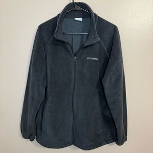 Columbia Women's Black Benton Springs Full Zip Fleece Jacket Outdoor Women’s 2X